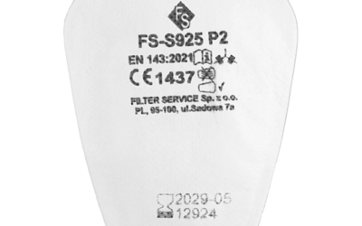 Nowy filtr przeciwpyłowy FS-S925 P2
