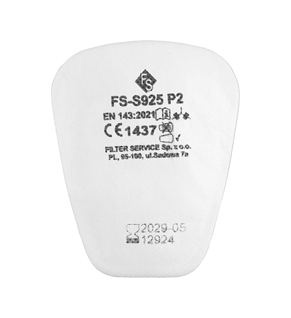 Filtr przeciwpyłowy <br> FS-S925 P2